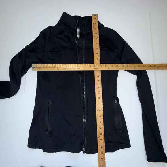 Fabletics Kimmy Mock Neck Jacket Women’s XS Black Zip Front Long Sleeve Active - Picture 12 of 14